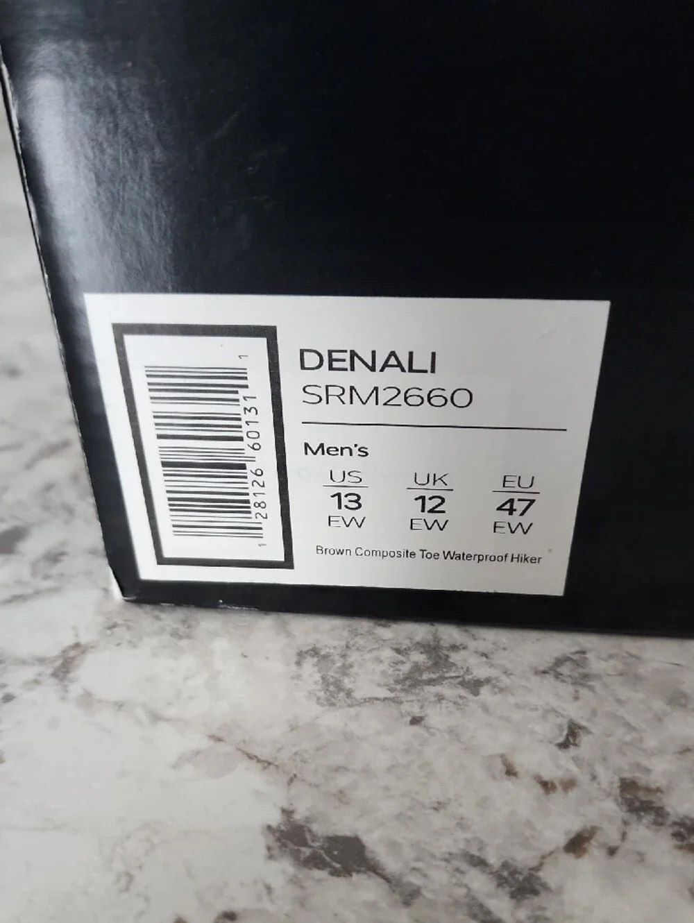 Denali Men's Brown Composite-Toe Work Boot by SR Max